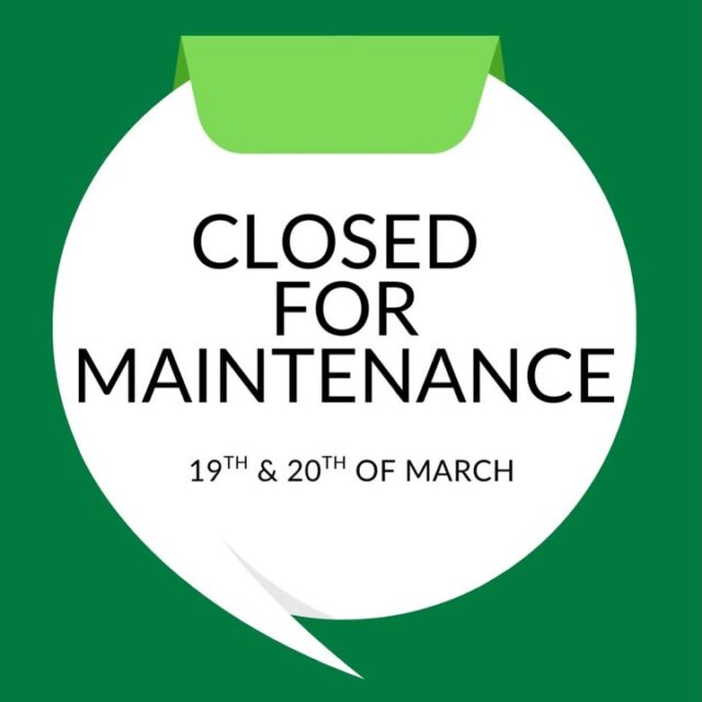 We will be closed for routine maintenance on Thursday the 19th of March and Friday the 20th of March. Business as usual from Saturday the 21st of March 💪

Unfortunately our phones will also be turned off during the closure. However, any messages left or emails sent during this time, will be responded to on Saturday the 21st of March.

Bookings will still be able to be made via HotDoc during this time 🙌